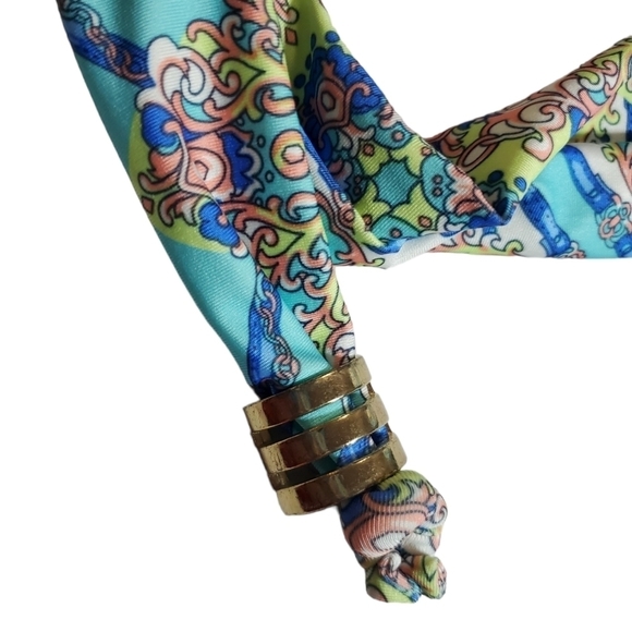 GIANNI BINI boho bikini top M - Picture 4 of 6